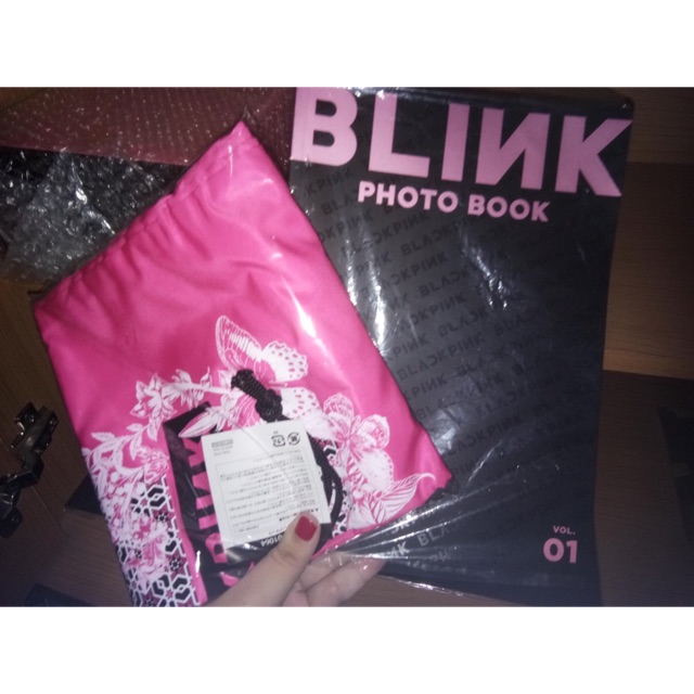 OFFICIAL BLACKPINK ONLY JAPAN! Photobook+bag💕