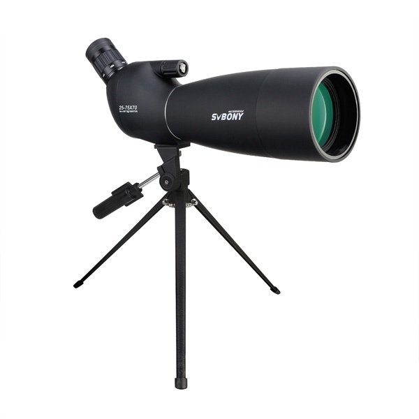 Svbony SV28 Spotting Scope กล้องโทรทรรศน์ซูม 25-75x70 ช่องมองภาพขนาดใหญ่ สําหรับดูนก พร้อมขาตั้งกล้อ