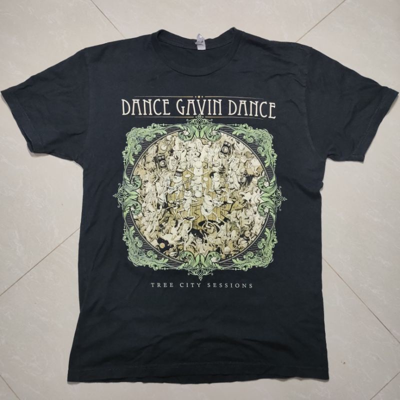 เสื้อวงมือสอง Dance Gavin Dance สภาพดี