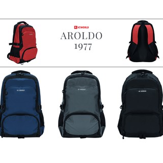 V2WORLD กระเป๋าเป้รุ่น AROLDO1977 (NAVY,BLACK,RED,GREY)