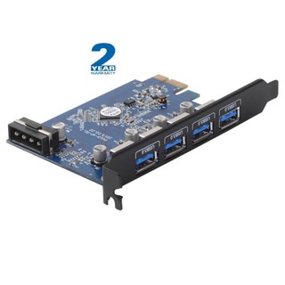 ORICO USB 3.0 PCI-Express Host Controller Card with 4 Port,PCI-Express to USB 3.0 HUB Controller Adapter Card#433