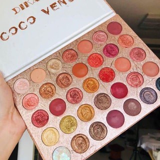 DIKALU COCO VENUS พาเลตอายแชโดว์ 35 สี เนื้อดินน้ำมัน สีสวย ติดทน ของแท้ 100 %