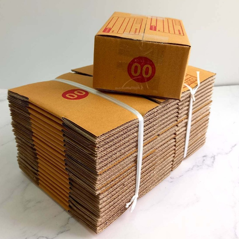กล่องไปรษณีย์ เบอร์ 00 พิมพ์ เซ็ต 500 ใบ