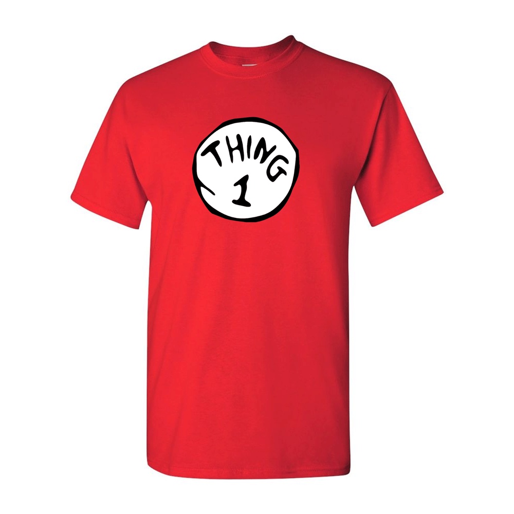 Thing 1 Thing 2 Thing 3 T-Shirt Family T-Shirt เสื้อยืดวันหยุด