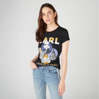 เสื้อลุง Karl  จากเมกา RETRO KARL LOGO TEE - XS