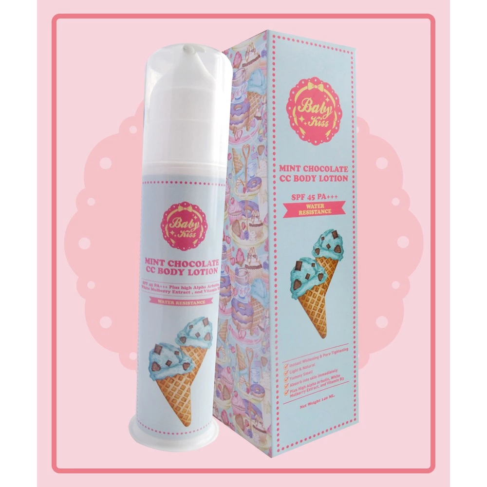 Baby Kiss Mint Chocolate CC Body Lotion SPF45 thumbnail 3