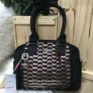 NEW ARRIVAL! KIPLING FAYE FEVER HANDBAG 2017แท้💯outlet กระเป๋าถือหรือสะพายรุ่นใหม่วัสดุ Nylon+Polyester 100% น้ำหนักเบา