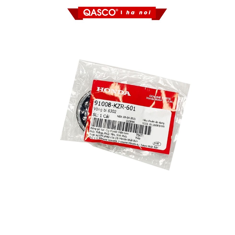 แบริ่ง 6302 HONDA AB 125 / Pcx 125 / Sh 125 / Sh Mode TASCO อะไหล่มอเตอร์ไซค์|9908KZR601_H1088