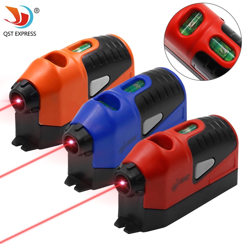 ต่างประเทศเลเซอร์ระดับ Liner Wall Laser Liner อินฟราเรดเลเซอร์ Ground Liner พร้อมระดับ Bubble Laser Liner ครัวเรือนระดับเลเซอร์ไม้บรรทัด In-Line Straight Liner
