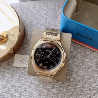 🆕️นาฬิกาFOSSIL Evanston Multifunction Gold-Tone