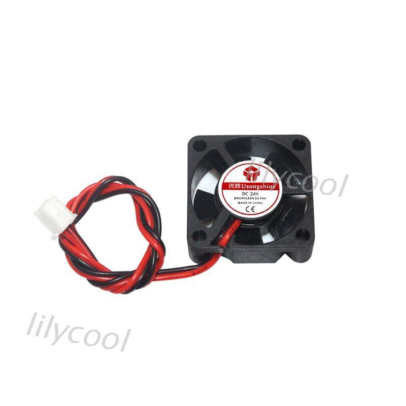 1PC DC 2Pin Mini 3010 Cooling Fan 5V/12V/24V 30MM 30x30x10mm Small Exhaust Fan for 3D Printer 3010 2