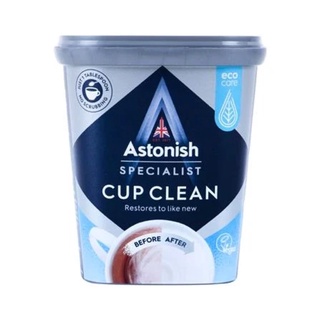 ผงขจัดคราบ ชากาแฟ พื้นผิวทั่วไป ASTONISH 350 G. ASTONISH Specialist Cup Clean