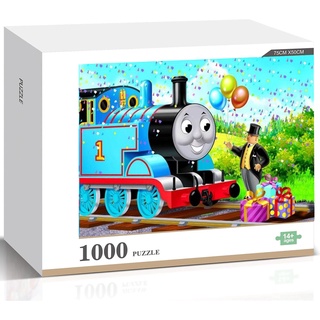 จิ๊กซอว์ไม้ปริศนา Thomas and Friends ของเล่นสําหรับครอบครัว 1000 ชิ้น