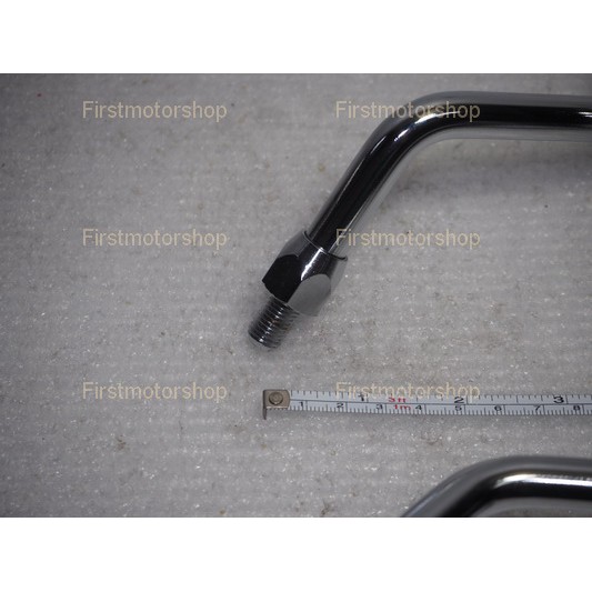กระจกรถมอเตอร์ไซค์ BN400 Kawasaki ทรงเดิม ติดรถ โลหะชุบเงา แท้เบิกห้าง เกลียว10mm เกลียวตาม+ตามเข็ม Firstmotorshop ราคา ถูกที่สุด ดีลบีเคเค แกลเลอรีภาพที่ 7