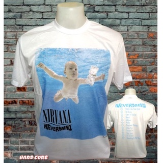 เสื้อวง NIRVANA วงร็อคในตำนาน ไม่มีตะเข็บข้าง คอฟิต ป้ายUS เสื้อวินเทจ เสื้อร็อค เสื้อทัวร์ วงร็อคต่างประเทศ