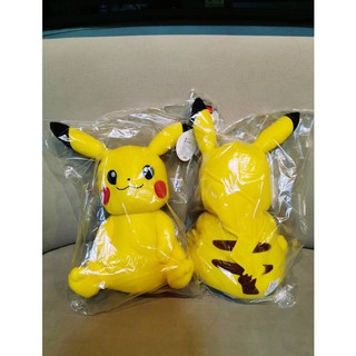 ตุ๊กตาปิกาจู้(Pokemon 12" (ตามป้าย)) ลิขสิทธิ์แท้ น่ารัก ราคาถูก ราคาลดจากป้ายกว่า 50%