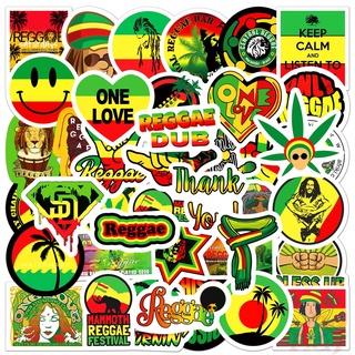 ❉ Reggae Bob Marley - One Love Peace Concert Colorful สติ๊กเกอร์ ❉ 50Pcs/Set DIY Fashion Decals Doodle สติ๊กเกอร์