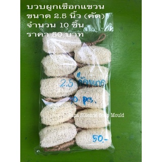 ใยบวบผูกเชือก ขนาด 2.5 นิ้ว (คัด)