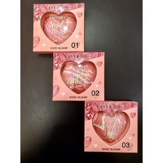 บลัชออน ANYLASY ANGEL HEART BLUSH ติดทนคุ้มมาก