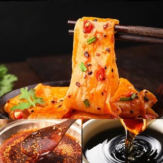 มาม่าหม่าล่าจีน เผ็ดชาสะใจ เส้นหนึบ อร่อยถึงใจ ยี่ห้อ A kuan 阿宽红油面皮