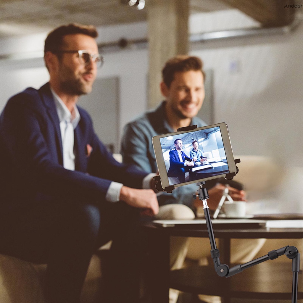 【จัดส่งด่วนในพื้นที่】 Andoer ST-01 อุปกรณ์เมาท์ขาตั้งโลหะ พับได้ พร้อมสกรูหัวบอล 1/4 นิ้ว รับน้ําหนักได้ 3 กก. - รูปที่ 4