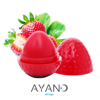 ลิปสตรอเบอร์รี่/ลิปบาล์มชมพูแก้ว (กลิ่นสตรอเบอร์รี่) (strawberry)