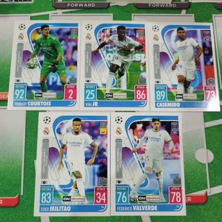 Match Attax 21/22 On Demand ใบพิเศษ ชุดที่ 11 ใบที่ 51-55