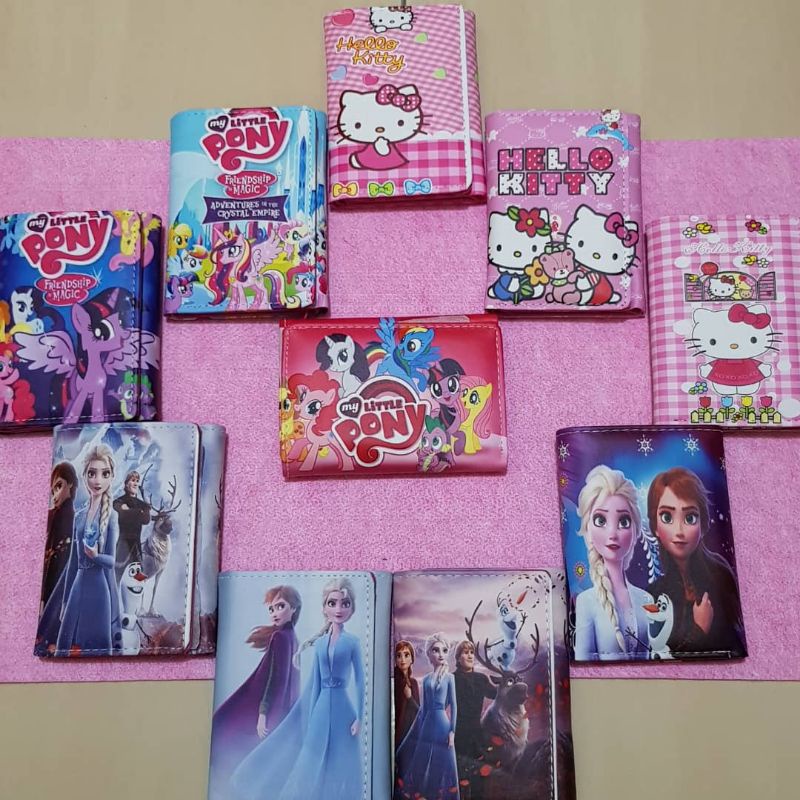 กระเป๋าสตางค์ kids frozen /hello kitty/my little pony