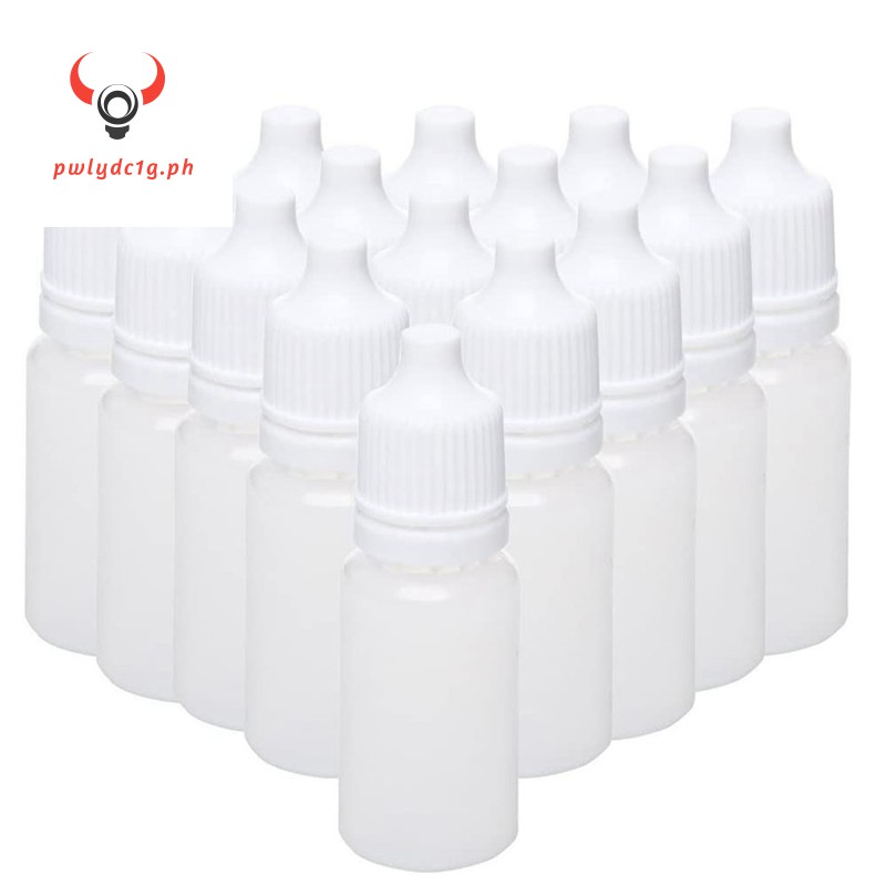 100PCS 15Ml พลาสติกเปล่า Squeezable Dropper ขวด Eye Liquid Dropper ขวดรีฟิล