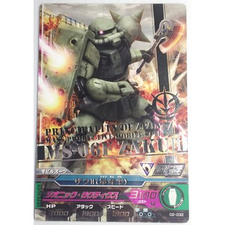 Gundam Tri-Age 2 series R Zaku II (mass production type) [Zionic Tactics] (02-032)