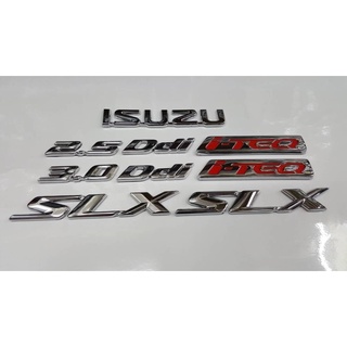 ชุดพลาสติกชุปโครเมี่ยม ISUZU / SLX / 2.5 / 3.0 / Ddi / i-TEQ ติดฝาท้าย ISUZU D-MAX