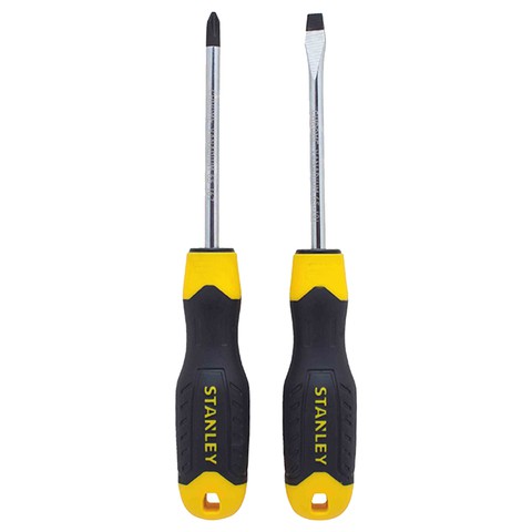 STANLEY  ไขควง ชุด2ตัว STMT66670 แฉก + แบน ทนทาน ของแท้100% ออกใบกำกับภาษีได้ ราคา ถูกที่สุด ดีลบีเคเค แกลเลอรีภาพที่ 3