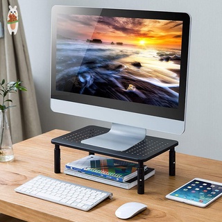 Monitor Stand Riser 3 แพลตฟอร์มตาข่ายสําหรับคอมพิวเตอร์แล็ปท็อป