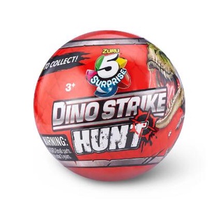 5 SURPRISE Dino Strike Hunt Series 3 Mystery Collectible Capsule by ZURU แคปซูลเก็บสะสม Dino Strike Hunt Series 3 Mystery 5 SURPRISE โดย ZURU