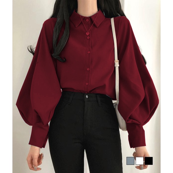 เสื้อเชิ้ตผู้หญิง KEMEJA LOLITA