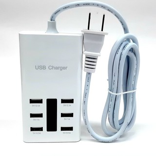 ปลั๊กUSB Charger 6Port(สินค้ามีพร้อมส่ง)