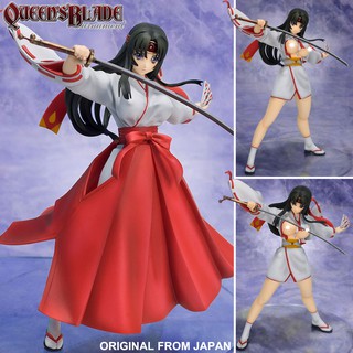 Figure งานแท้ Original ฟิกเกอร์ R Line Griffon Enterprises Queens Blade ควีนส์เบลด Musha Miko Tomoe มูซา มิโกะ โทโมเอะ