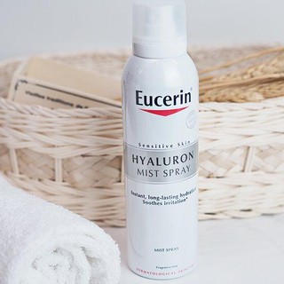 EUCERIN  HYALURON MIST SPRAY 50 ML  ยูเซอรินสเปรย์น้ำแร่ ผิวชุ่มชื้น ผิวแห้ง