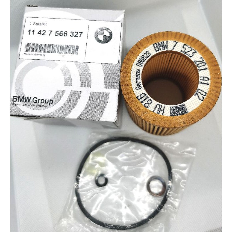 11427566327 BMW E60, E90, กรองน้ํามัน(HU816)(OX387D)(E61H D127)