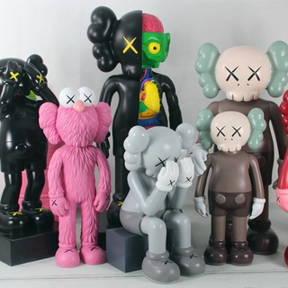 ของเล่นฟิกเกอร์ Kaws แฟชั่น Pvc