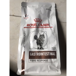 Royal Canin Fibre Response Cat Food 400g. อาหารแมวสูตรไฟเบอร์ ท้องผูกและท้องเสียจากลำไส้ใหญ่