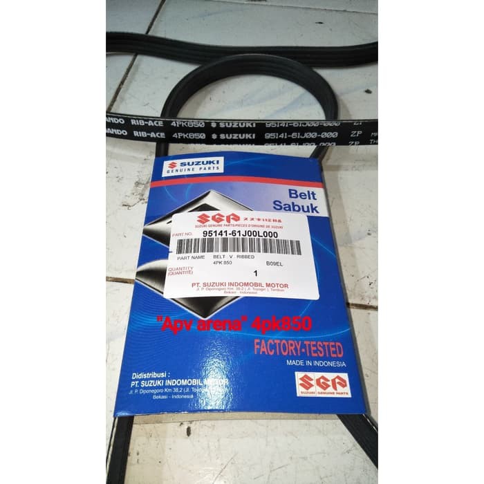สายพานวี สายพานแวน Suzuki Apv Arena 4pk 850