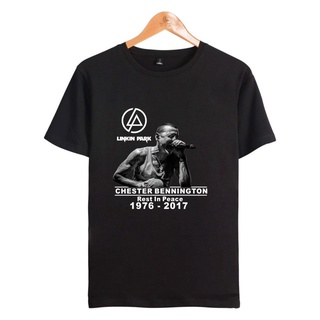 ✗✠Alimoo Linkin Park Men &amp; Women Cotton T-Shirt Short Sleeve Unisex Tops Big Size