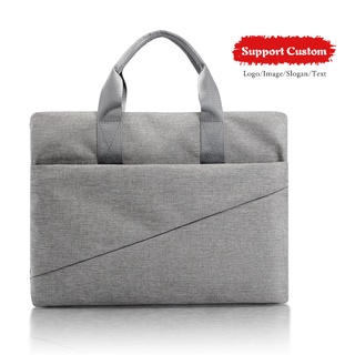 A4 File Holder Business Large Capacity Women 14 Inch Laptop Case Portable Office Bag Oxford Cloth Storage Pouch Men&amp;#39;