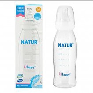 ขวดนม UHappy 8 ออนซ์ ยี่ห้อ Natur