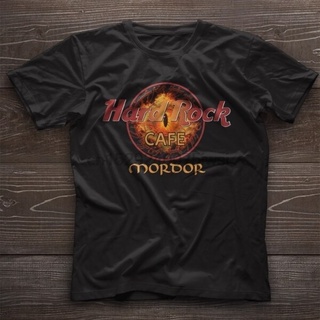 [COD]พร้อมส่ง เสื้อยืดแขนสั้น คอกลม ผ้าฝ้าย 100% พิมพ์ลาย Hord Rock Cofe Mordor LELAKI หลากสี แฟชั่นฤดูร้อน สําหรับผู้ชา