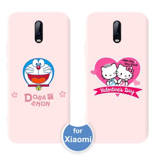 กรณีเคสโทรศัพท์มือถือลายการ์ตูนผู้หญิงสําหรับ Xiaomi Redmi 6a Xiaomi Mi 8 Mi 9 Redmi Note 6 7 Pro Mi 9