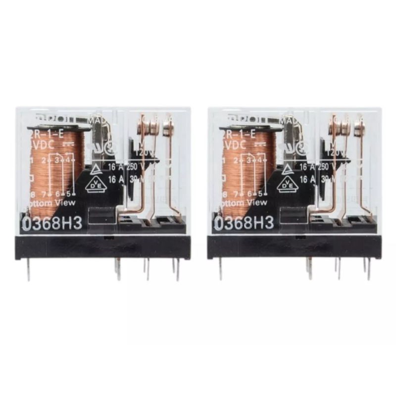 OMRONรีเลย์G2R-1-E-12VDC G2R-1-E-24VDC G2R-1-E 12V 24V 16A 8pin ...