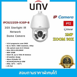 กล้องวงจรปิด IPC6222ER-X30P-B