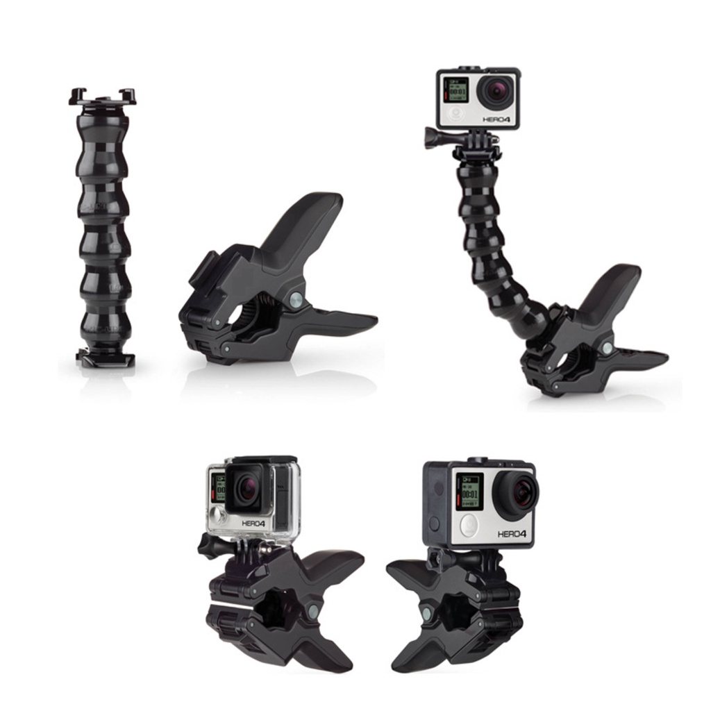 (🇹🇭พร้อมส่ง)ที่ยึดกล้อง หนีบกล้อง Gopro Jaws Flex Clamp Mount ขายึดกล้องGoproแบบหนีบ